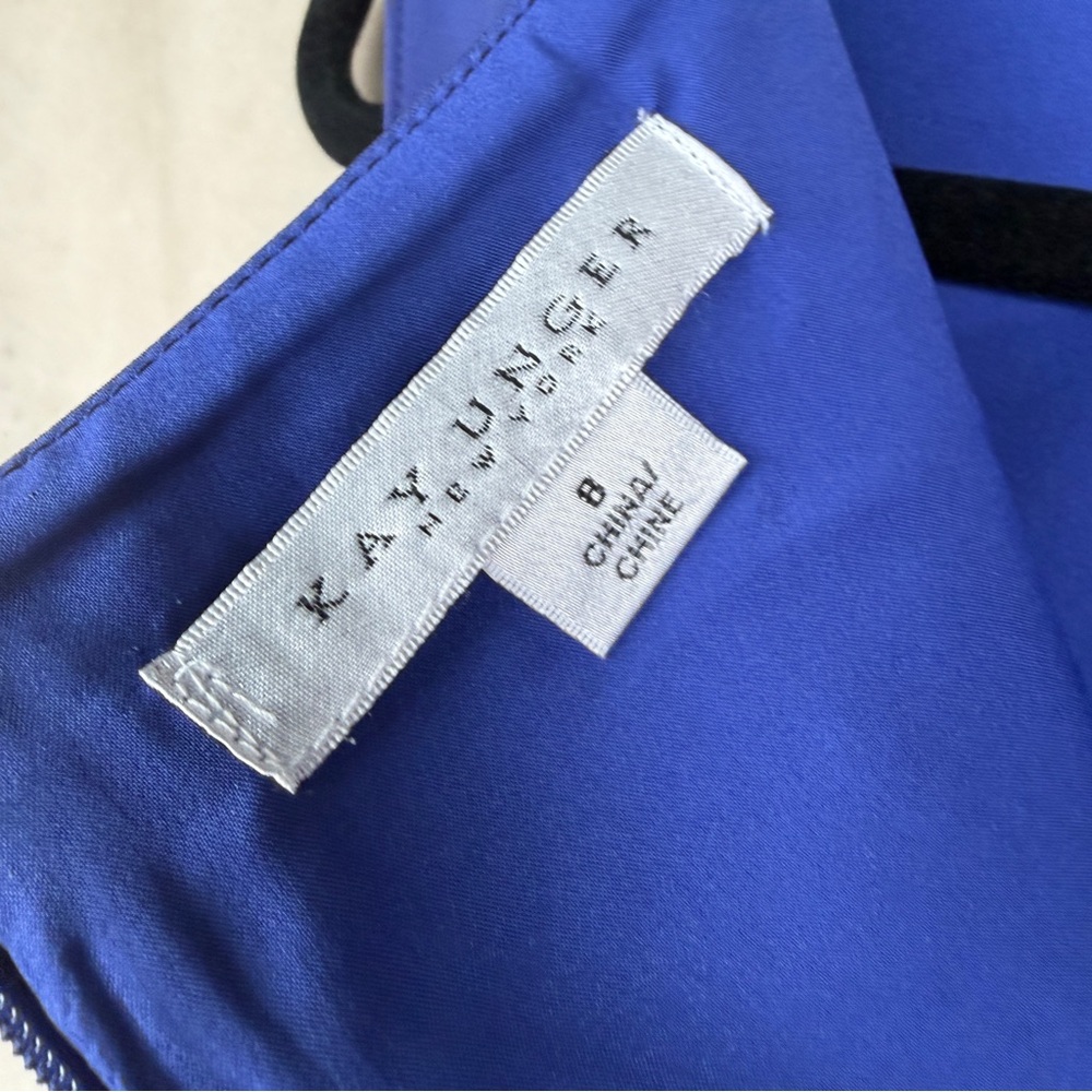 Kay Ungar Demi Walk Thru Sleeveless Jumpsuit in Cobalt blue - Picture 11 of 13